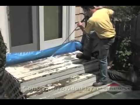 Stripping Paint with a Pressure Washer